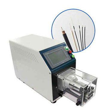 Hur drift Semi-automatic Cable Coaxial Stripping Machine