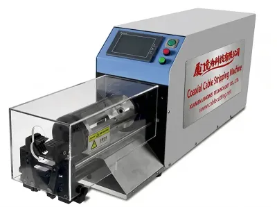 Halvautomatisk Koaxialkabelavtagningsmaskin WPM-25200