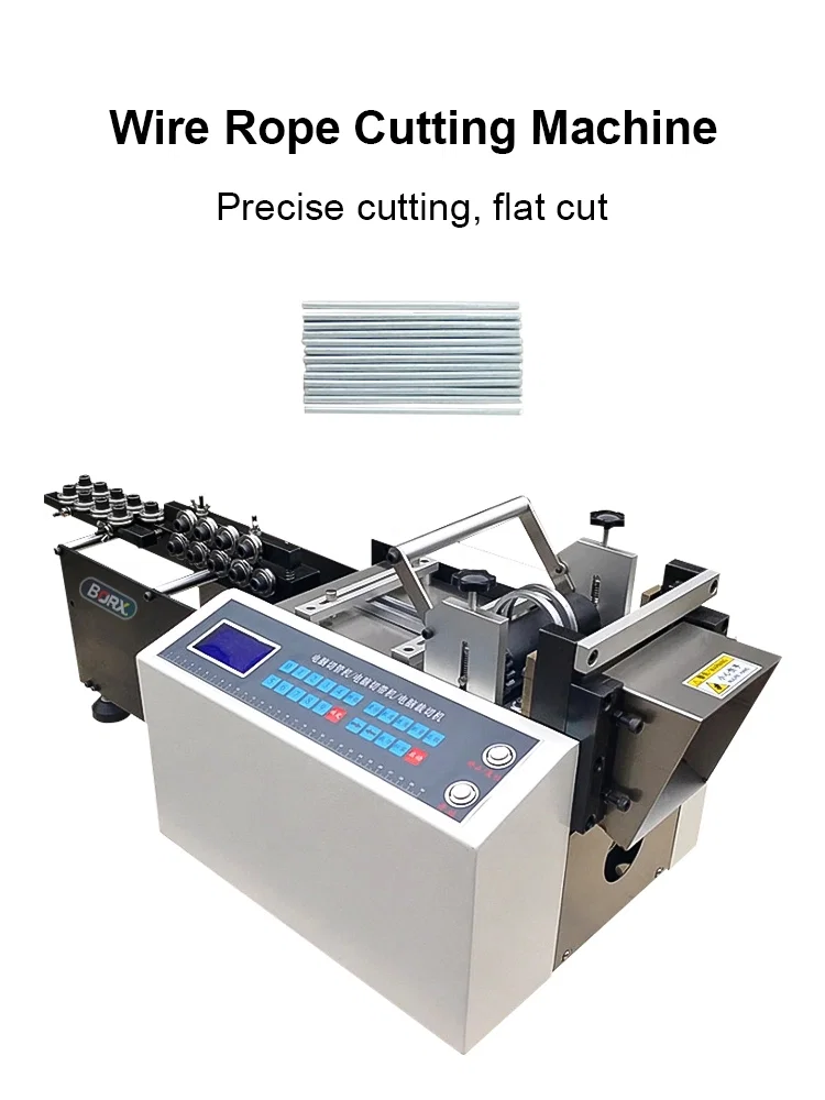  Stålrepskärmaskin, metallskärmaskin, trådrätningsutrustning 