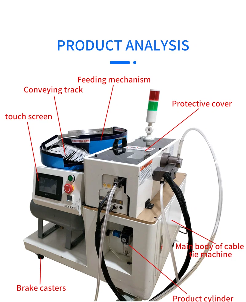Cable Ties Machine, Twist Cable Machine, Cable Twisted Ties machine 