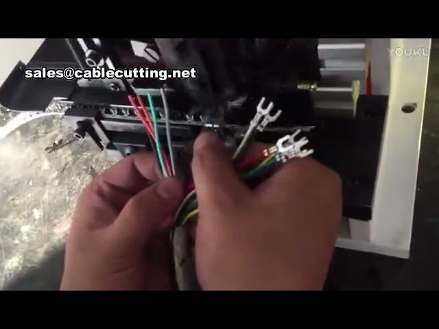 horizontal crimping and stripping terminal machine, View copper stripping machine, Yihan Product Det