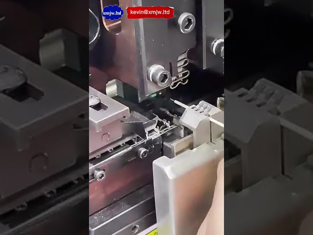 Semi auto New Energy Servo Wire Ring Terminal Strip Crimper Tool Cable Lug Terminal Stripping Crimpi