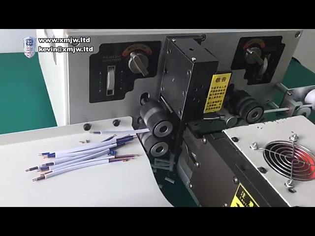 Fully Automatic Stripping Of Sheath Wire And Twisting Machine