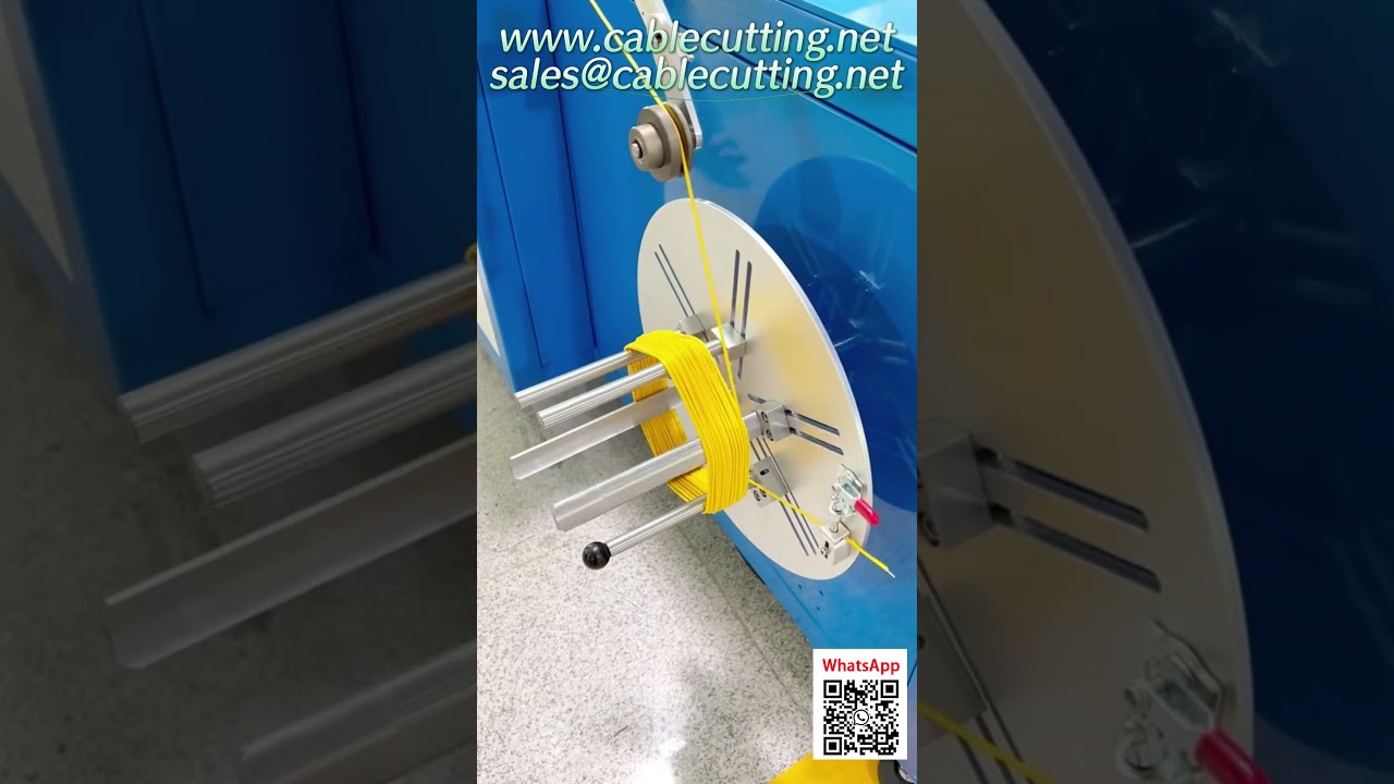 Adjustable Cable and Rope Coiling Machine for Wire, Hoses, Steel Ropes