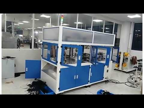 Automatic Electric Cable Cutting Winding And Twist Tie Machine Wire Coiling Binding Machine