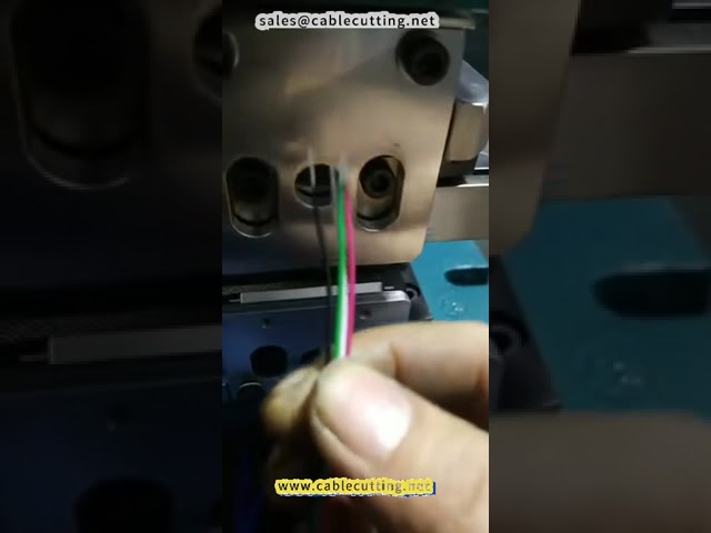 3FN Automatic cable Wire Stripping and Twisting Machine Video