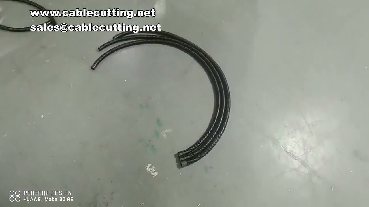 Bellows pipe cutting machine, water pipe hose cutting machine, PVC pipe pipe rubber pipe cutting mac