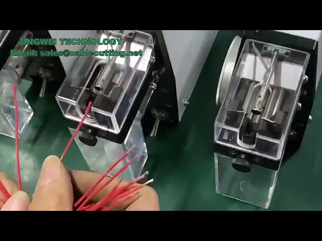 Pure Pneumatic Portable Inductive Stripping Machine Multi Core Sheath Cable Stripping Machine