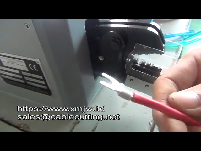 WPM 02 Cable Manufacturing Equipment pneumatic Crimp Tool Terminal Crimping Machine
