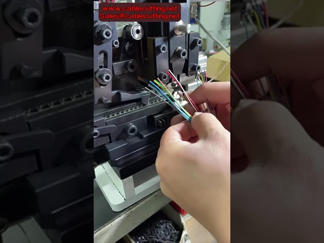 XH2 54 Terminalkrympmaskin – Halvautomatisk avskalnings- och krympmaskin för Molex & JST kablar
