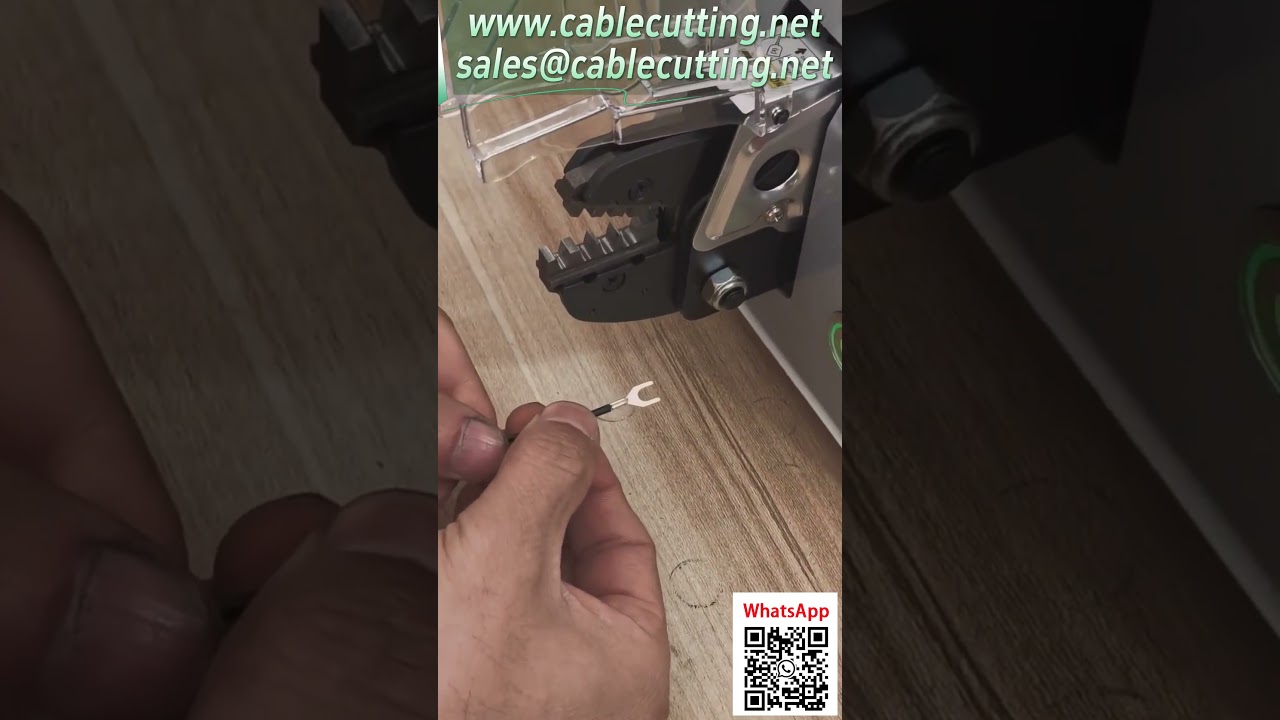 【20EC電動壓接機】UT0 5端子一次成型壓接牢固 可換模具