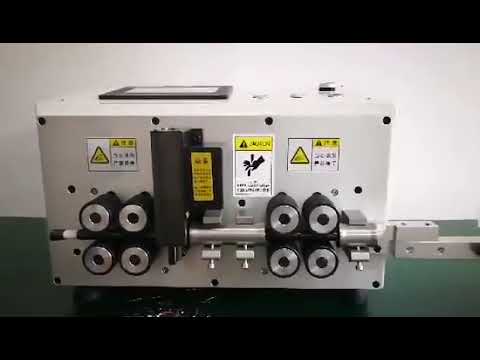 Heavy Duty Automatic Wire Stripping Machine 0 1 35mm²   Computer Cable Stripper Cutter