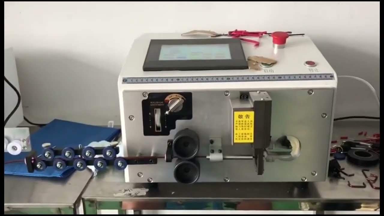 Automatic Bv Cable Bending Stripping Cutting Machine