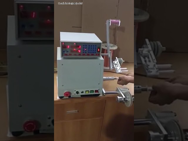 Computer CNC Automatic Cable Coil Winder Wire Coil Winding Machine for 0.03-1.2mm Wires 110V 220V