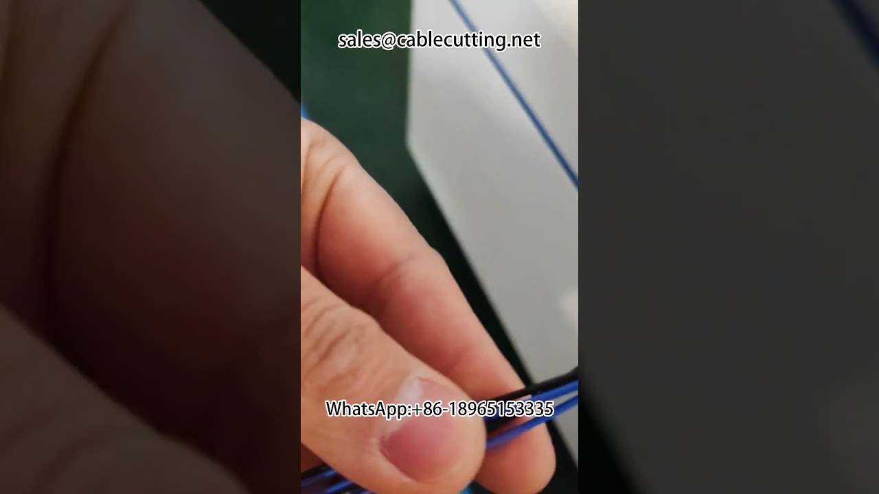 Bulk terminal stripping and crimping machine #harness Equipment #automation equipment