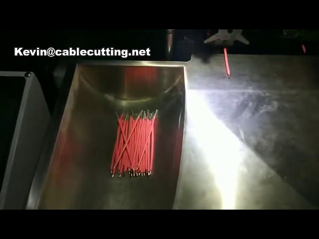 High-Speed Cable Stripping, Cutting, and PCB Tab Terminal Crimping Machine