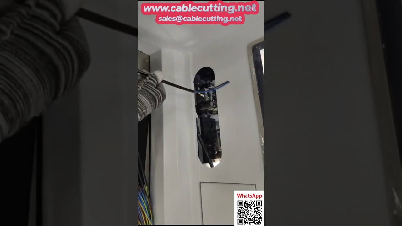 Máquina automática de inserción de tubo numerado y crimpado