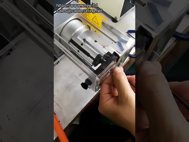 Semi Automatic Coaxial Wire Cable Stripping Machine