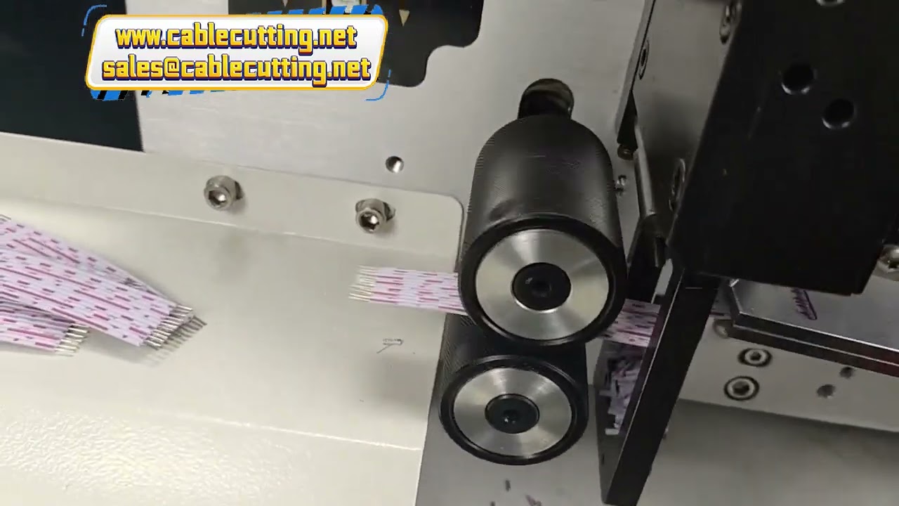 Ribbon Cable PVC Flat Cable Cutting Machine Flexible Wire Separate Stripping Twisting Machine Electr